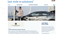 Desktop Screenshot of lastmilesolutions.com